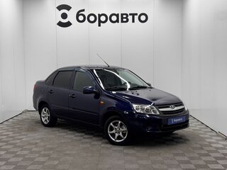 2012 Lada (ВАЗ) Granta I, синий, 415000 рублей, вид 3