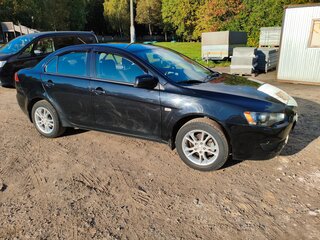 2008 Mitsubishi Lancer X, чёрный, 850000 рублей, вид 2