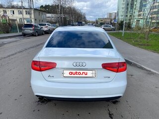2015 Audi A4 IV (B8) Рестайлинг, белый, 1400000 рублей, вид 4