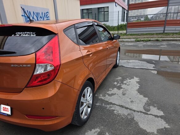 2015 Hyundai Solaris I Рестайлинг, оранжевый, 1201000 рублей - вид 7