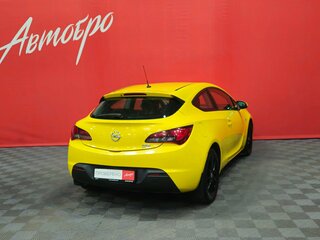 2012 Opel Astra GTC J Рестайлинг, жёлтый, 599000 рублей, вид 5