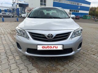 2012 Toyota Corolla X (E140, E150) Рестайлинг, серебристый, 950000 рублей, вид 1