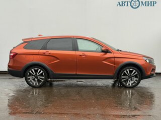 2018 Lada (ВАЗ) Vesta SW Cross I, оранжевый, 950000 рублей, вид 4