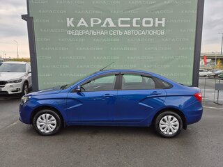 2021 Lada (ВАЗ) Vesta I, синий, 1180000 рублей, вид 3