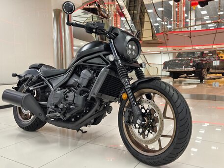 2025 Honda CMX 1100 Rebel, чёрный, 1440000 рублей, вид 5