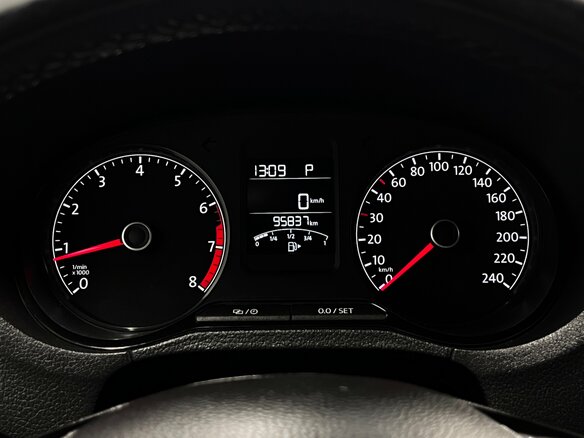 2017 Volkswagen Polo V Рестайлинг, синий - вид 8