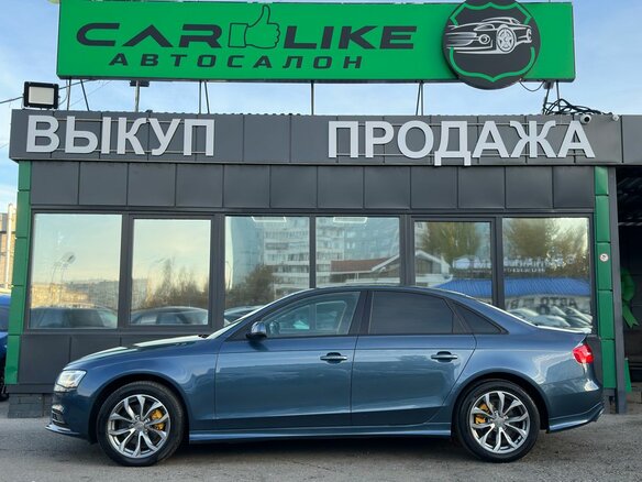 2015 Audi A4 IV (B8) Рестайлинг, синий, 1529000 рублей - вид 1