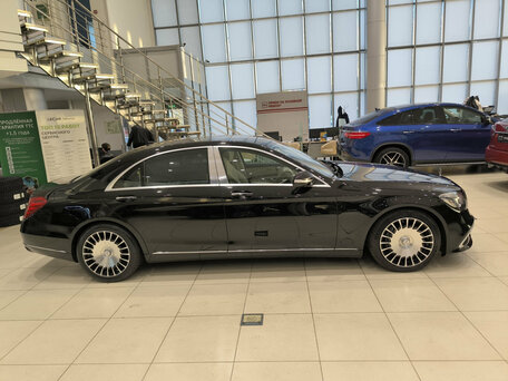 2016 Mercedes-Benz S-Класс 350 CDI BlueTEC Long 9G-TRONIC VI (W222, C217), чёрный, 4200000 рублей, вид 4