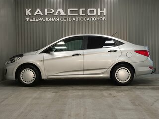 2013 Hyundai Solaris I, серебристый, 640000 рублей, вид 5
