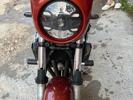 1998 Honda CB 400F, коричневый, 200000 рублей, вид 1