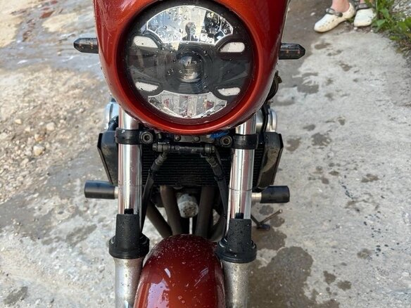 1998 Honda CB 400F, коричневый, 200000 рублей
