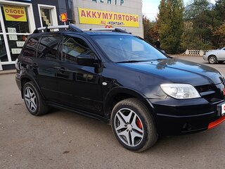 2005 Mitsubishi Outlander I, чёрный, 750000 рублей, вид 1