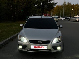 2007 Ford Focus II, серебристый, 485000 рублей, вид 1