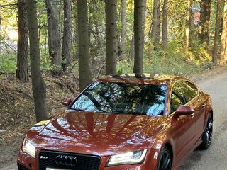 2011 Audi A7 I (4G), оранжевый, 1830000 рублей, вид 2
