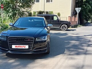 2014 Audi A8 Long III (D4) Рестайлинг, чёрный, 2500000 рублей, вид 1