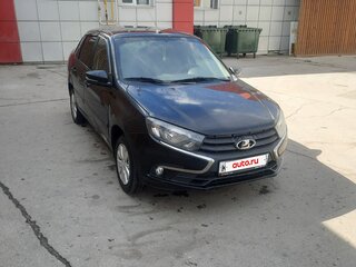 2019 Lada (ВАЗ) Granta I Рестайлинг, чёрный, 390000 рублей, вид 4