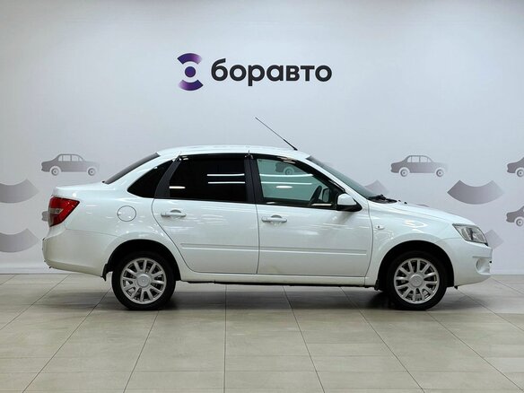 2013 Lada (ВАЗ) Granta I, белый - вид 7