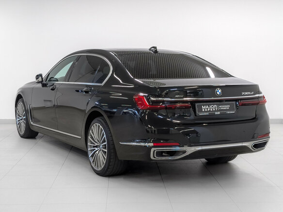 2022 BMW 7 серии Long 730Ld VI (G11/G12) Рестайлинг, чёрный, 6995000 рублей - вид 6