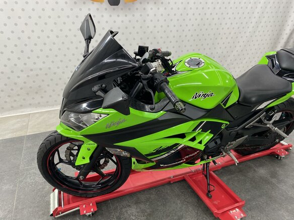 2014 Kawasaki Ninja 250R, зелёный, 345000 рублей - вид 12