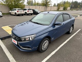 2016 Lada (ВАЗ) Vesta I, синий, 590000 рублей, вид 2