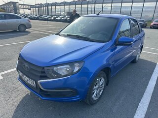 2021 Lada (ВАЗ) Granta I Рестайлинг, синий, 660000 рублей, вид 1