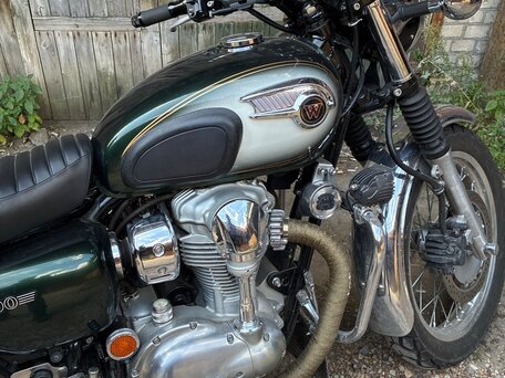 2011 Kawasaki W 800, зелёный, 550000 рублей, вид 4