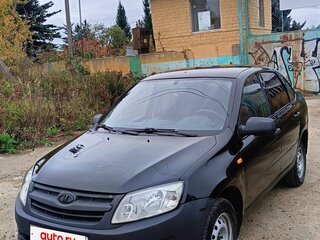 2013 Lada (ВАЗ) Granta I, чёрный, 350000 рублей, вид 1