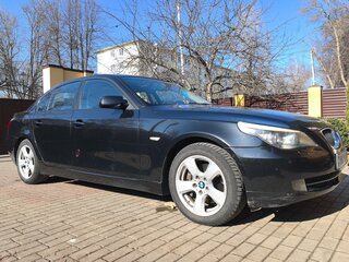 2007 BMW 5 серии 535xi V (E60/E61) Рестайлинг, чёрный, 1150000 рублей, вид 1