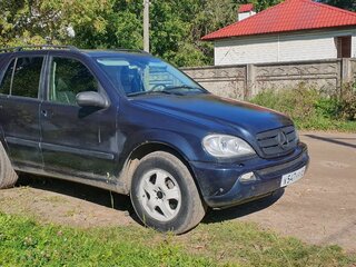 2002 Mercedes-Benz M-Класс 320 I (W163) Рестайлинг, чёрный, 500000 рублей, вид 2