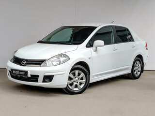 2012 Nissan Tiida I Рестайлинг, белый, 670000 рублей, вид 1