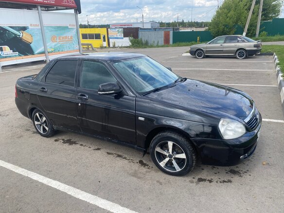 2008 Lada (ВАЗ) Priora I, зелёный, 350000 рублей