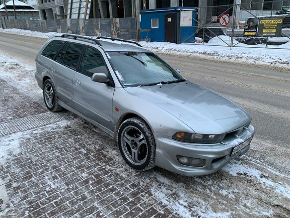1998 Mitsubishi Legnum, серый, 410000 рублей - вид 8