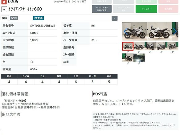 2024 Triumph Daytona 660, белый, 899000 рублей - вид 11