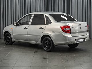 2014 Lada (ВАЗ) Granta I, серебристый, 294000 рублей, вид 2