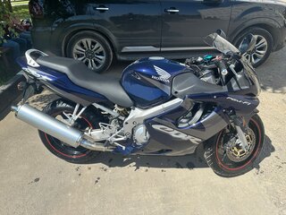 2003 Honda CBR 600F, синий, 500000 рублей, вид 1