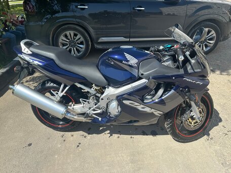 2003 Honda CBR 600F, синий, 500000 рублей, вид 1