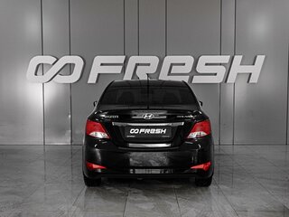 2015 Hyundai Solaris I Рестайлинг, чёрный, 1080000 рублей, вид 4