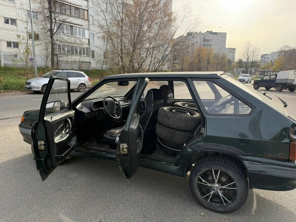 2004 Lada (ВАЗ) 2114, зелёный, 75000 рублей - вид 8
