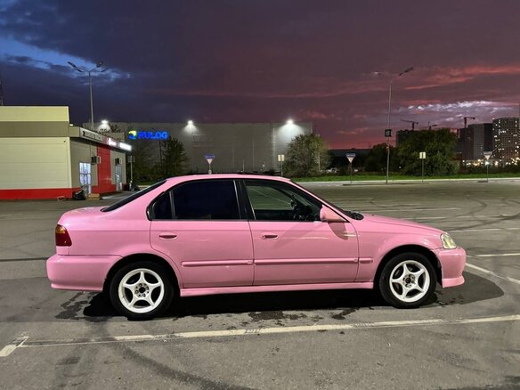 1999 Honda Civic VI Рестайлинг, синий, 475000 рублей - вид 7