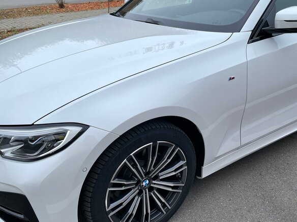 2021 BMW 3 серии 320i xDrive VII (G2x), белый, 4500000 рублей - вид 9