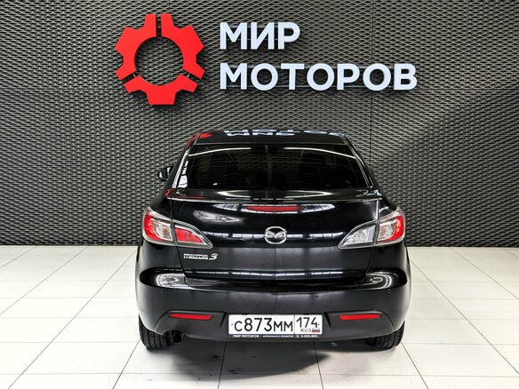 2009 Mazda 3 II (BL), чёрный, 750000 рублей - вид 4