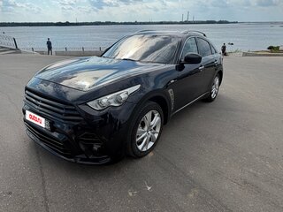 2012 Infiniti FX30d II (S51) Рестайлинг, чёрный, 1550000 рублей, вид 1
