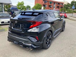 2021 Toyota C-HR I Рестайлинг, чёрный, 1465000 рублей, вид 4