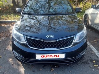 2016 Kia Rio III Рестайлинг, чёрный, 1500000 рублей, вид 2