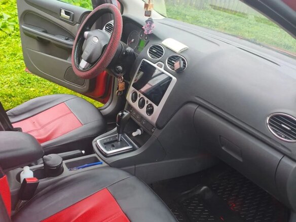 2007 Ford Focus II, красный, 430000 рублей - вид 7
