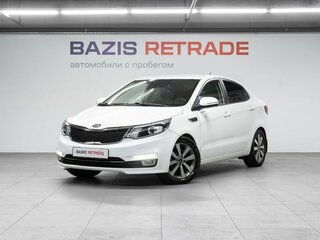 2015 Kia Rio 6-speed III, белый, 1159000 рублей, вид 1
