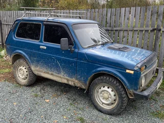 2001 Lada (ВАЗ) 2121 (4x4) I Рестайлинг, синий, 100000 рублей, вид 3