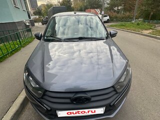 2022 Lada (ВАЗ) Granta I Рестайлинг, серый, 575000 рублей, вид 3