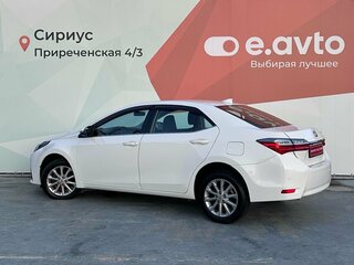 2017 Toyota Corolla XI (E160, E170, E180) Рестайлинг 1, белый, 1130000 рублей, вид 4