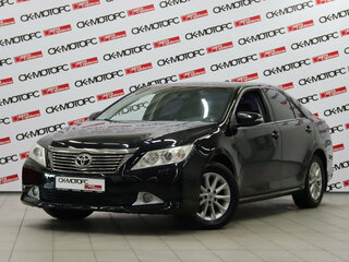 2012 Toyota Camry VII (XV50), чёрный, 1480850 рублей, вид 1